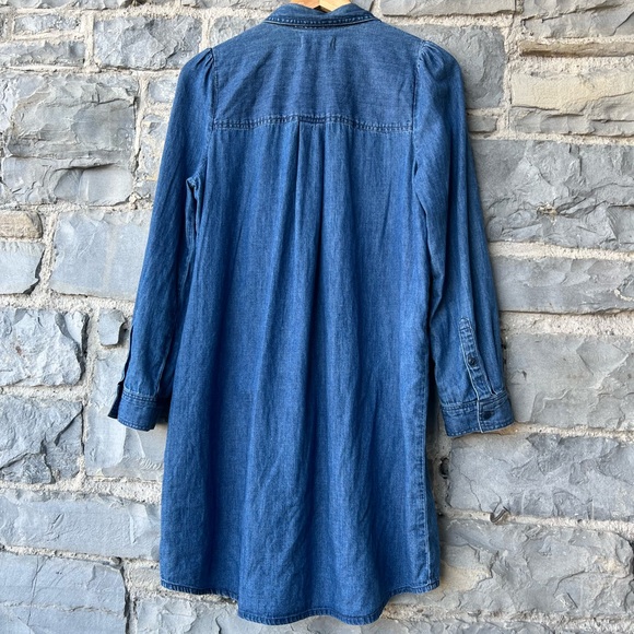 Madewell Denim Shirtdress Size Medium - Picture 5 of 8